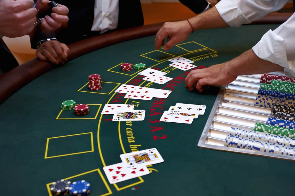 Blackjack table casino party rentals vegas concepts